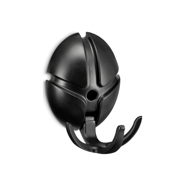 Sieninis juodos spalvos iš plastiko kablys Tick – Spinder Design-image-2