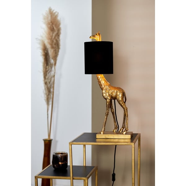 Juodos bronzos stalinis šviestuvas (aukštis 61 cm) Giraffe - Light & Living-image-2