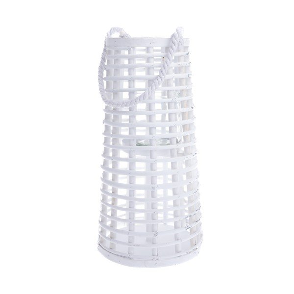 Iš medžio žibintas (aukštis 40 cm) – Dakls