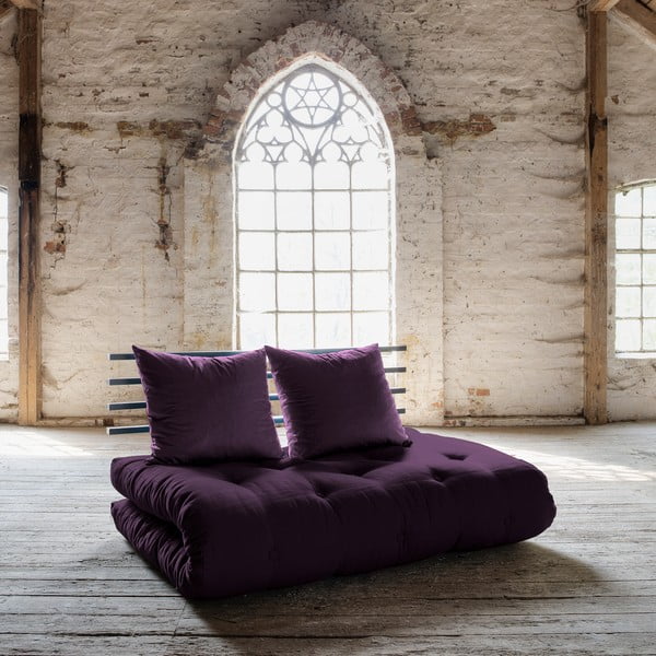 Sofa lova "Karup Shin Sano" juoda/violetinė