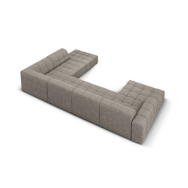 Kampinė sofa tamsiai pilkos spalvos (su dešiniuoju kampu/„U“ formos) Chicago – Cosmopolitan Design-image-4