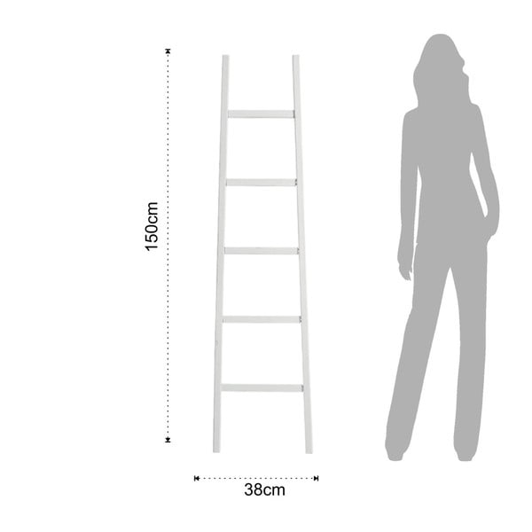 Baltos dekoratyvinės kopėčios Tomasucci Carl-image-1