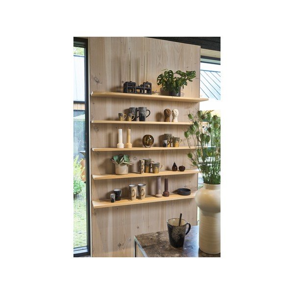 Iš akmens masės puodelis juodos spalvos 350 ml Hela – Villa Collection-image-1