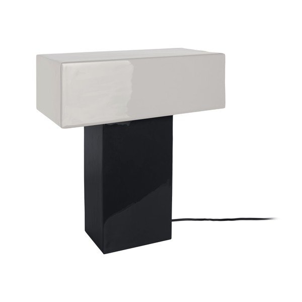 Juodos spalvos stalinis šviestuvas (aukštis 35 cm) Grato Recto – Leitmotiv-image-2