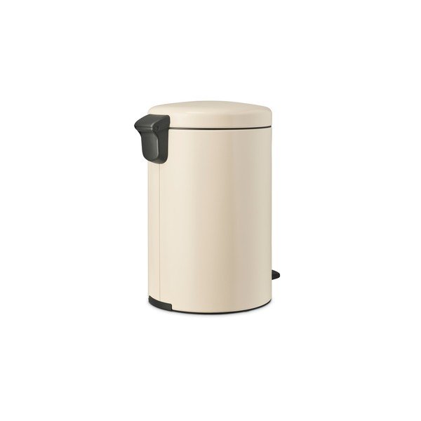 Smėlio spalvos iš plieno šiukšliadėžė su pedalu 20 l NewIcon – Brabantia-image-3