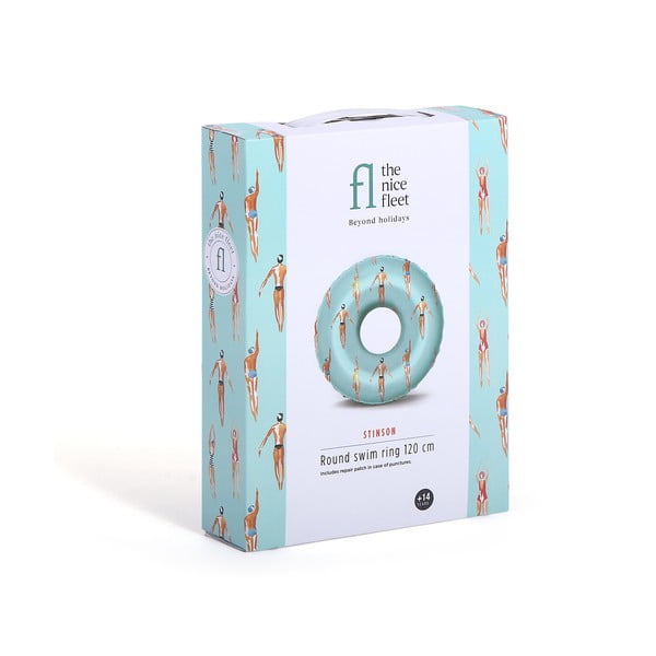 Pripučiamas plaukimo ratas The Nice Fleet Stinston, ø 120 cm-image-2