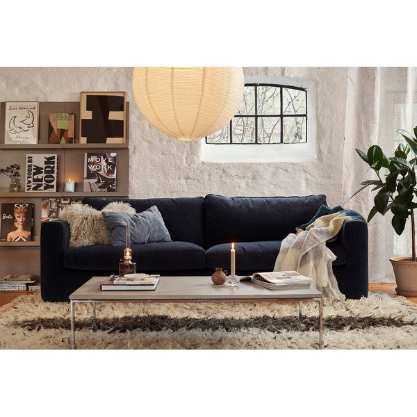 Tamsiai mėlyna sofa 250 cm Sophia - Sits-image-3