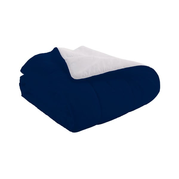 Mėlynos-smėlio spalvos lovatiesė dvigulei lovai Boheme Bianca, 270 x 235 cm