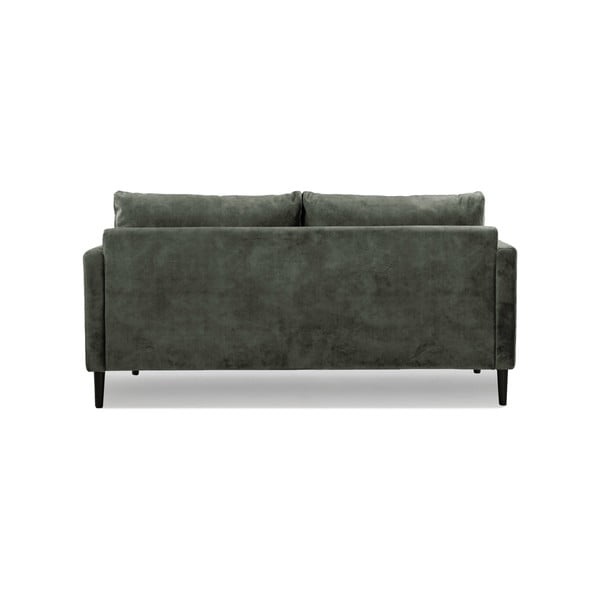 Žalios ir pilkos spalvos aksominė sofa Scandic Adagio, plotis 153 cm-image-3