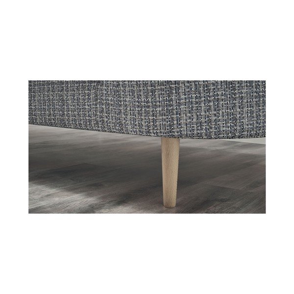 Pilka kampinė sofa Bobochic Paris Barca-image-1