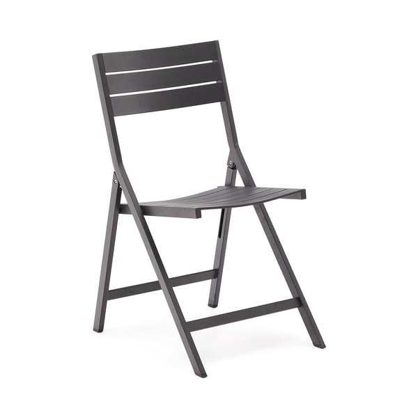 Metalinė sodo kėdė juodos spalvos Torreta – Kave Home