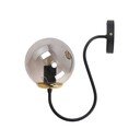 Sieninė lempa juodos spalvos/pilkos spalvos ø 15 cm Oslo – Squid Lighting