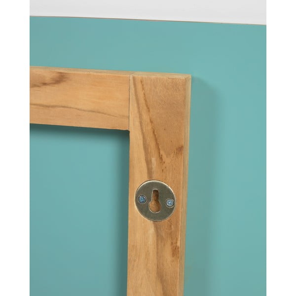 Sieninis veidrodis su medžio masyvo rėmu 96x55 cm Rokia – Kave Home-image-3