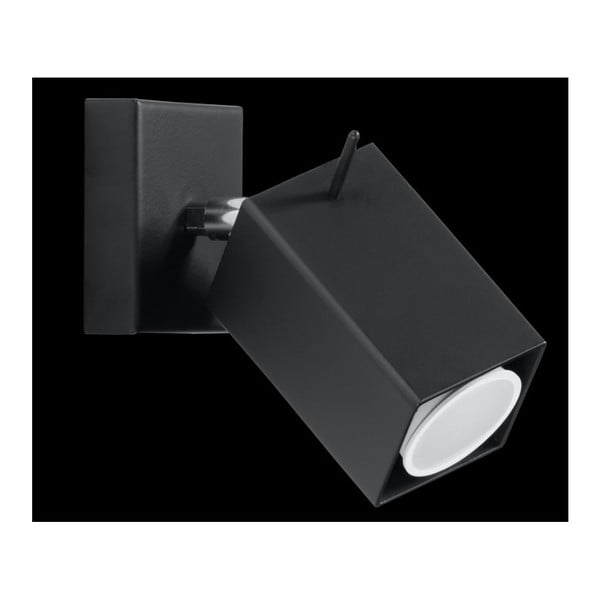 Juodas sieninis šviestuvas Sollux Toscana-image-2