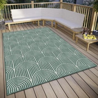 Lauko kilimas žalios spalvos 80x150 cm Pangli Green – Hanse Home