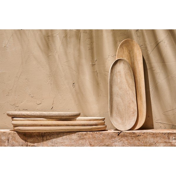 Mango medžio serviravimo padėklas Nkuku Ajuru, 35 x 14 cm-image-2