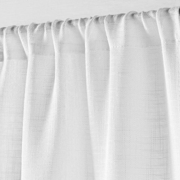 Užuolaida baltos spalvos durims 90x200 cm Haltona – douceur d'intérieur-image-2