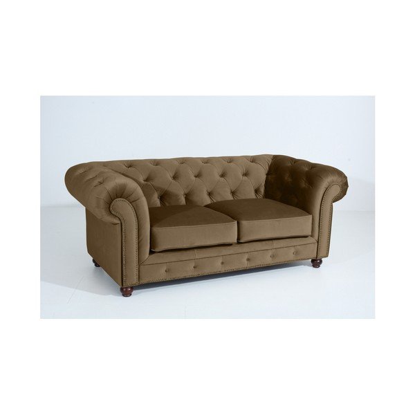 Smėlio rudos spalvos sofa "Max Winzer Orleans Velvet", 196 cm-image-4
