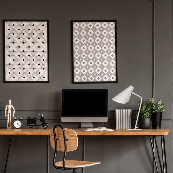 Baltas stalinis šviestuvas SULION Lisboa, aukštis 45 cm-image-1