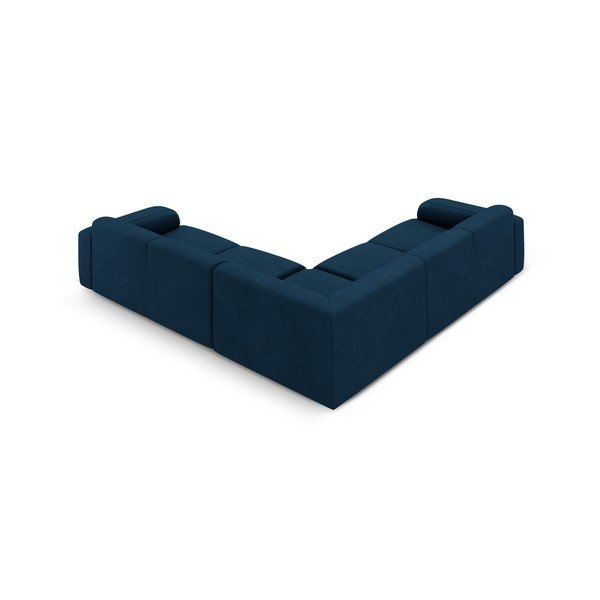 Kampinė sofa tamsiai mėlynos spalvos (kintama/„L“ formos) Molino – Micadoni Home-image-3