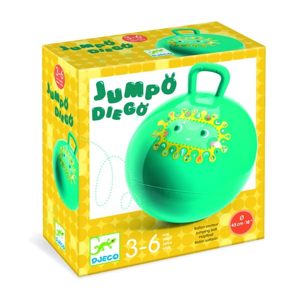Vaikiškas šokinėjantis kamuolys Djeco Diego-image-2