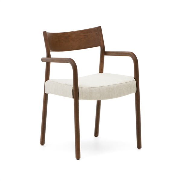 Rudos spalvos/smėlio spalvos valgomojo kėdė Falconera – Kave Home