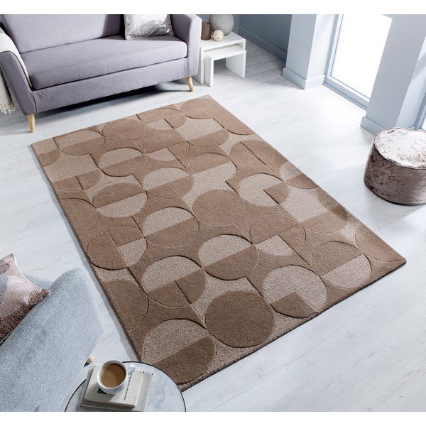 Rudas vilnonis kilimas Flair Rugs Gigi, 120 x 170 cm-image-4