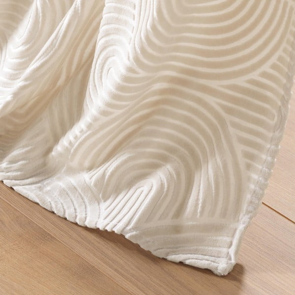 Smėlio spalvos iš velveto užuolaida 135x260 cm Eva – douceur d'intérieur-image-4