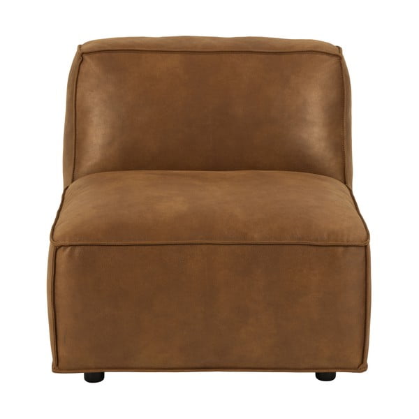 Modulinė sofa konjako rudos spalvos Fairfield Kentucky – Bonami Selection