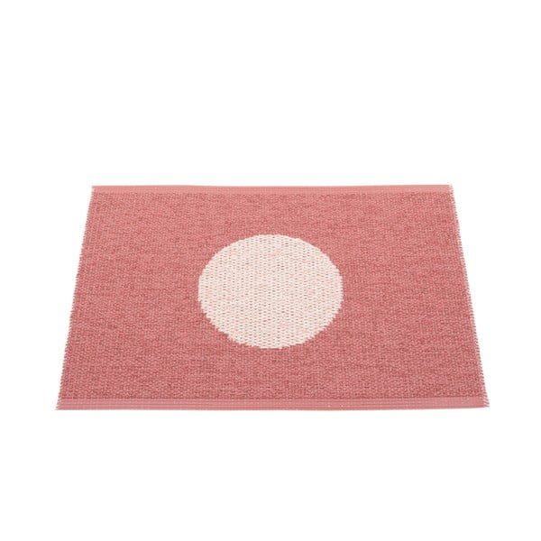 Šviesiai raudonos spalvos lauko ir vidaus kilimas 70x50 cm Vera Pop Blush – Pappelina