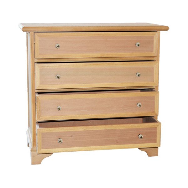 Rudos spalvos komoda "Evergreen House Georgina", 76 x 72 cm-image-2