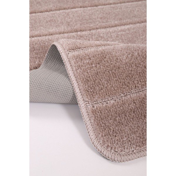 Rudos spalvos vonios kilimėliai 2 vnt. 50x80 cm Yeni Cizgli – Foutastic-image-3