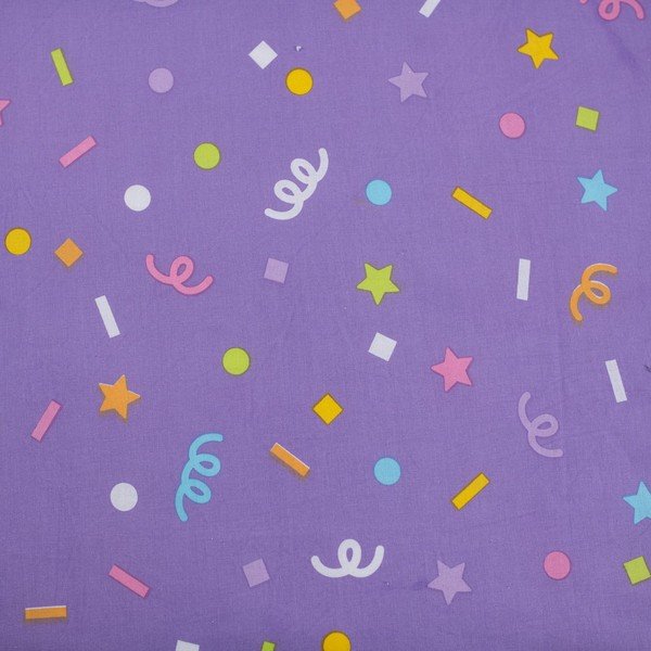 Iš medvilnės viengulė vaikiška patalynė 140x200 cm Gabby's Dollhouse "Confetti" – Jerry Fabrics-image-4