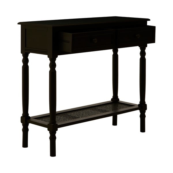 Konsolinis staliukas juodos spalvos 33x91 cm Heritage – Premier Housewares-image-1