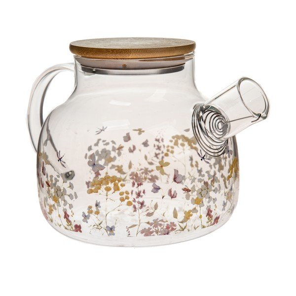 Iš stiklo arbatinukas 1 l Flowers – Dakls