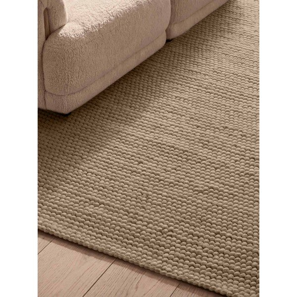 Rankų darbo natūralios spalvos iš vilnos kilimas 160x230 cm Richmond Diana – Ted Baker-image-4