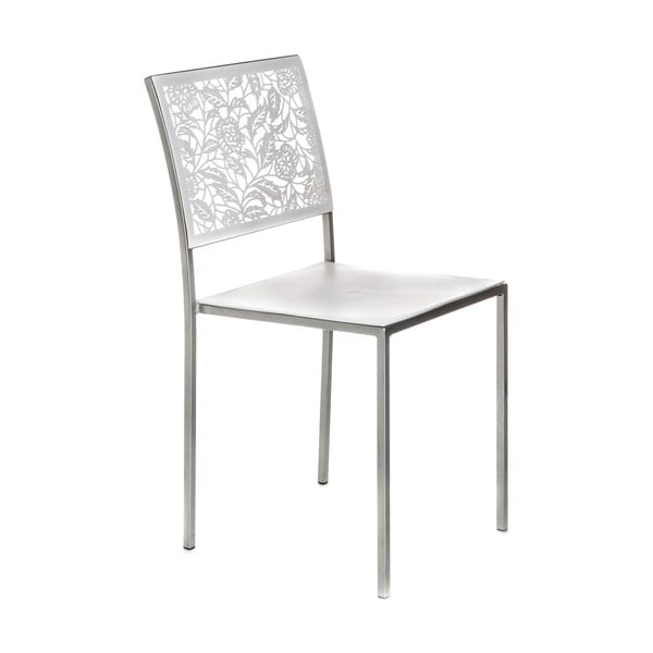Valgomojo kėdės baltos spalvos 2 vnt. Classic – Tomasucci
