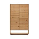 Spintelė natūralios spalvos iš ąžuolo 100x163,5 cm Alguema – Kave Home