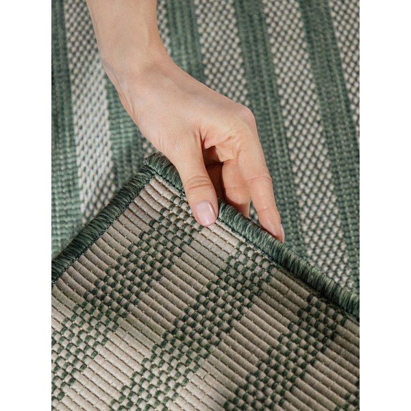 Žalios spalvos/kreminės spalvos lauko ir vidaus kilimas 160x230 cm Haringey Linley – Ted Baker-image-3