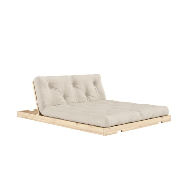 Smėlio spalvos sulankstoma sofa 145 cm Flip – Karup Design-image-4