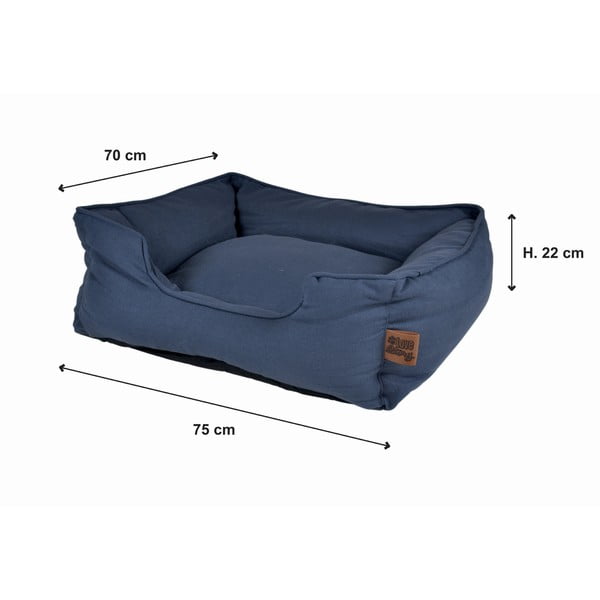 Augintinio guolis mėlynos spalvos šuniui 70x75 cm – Love Story-image-4