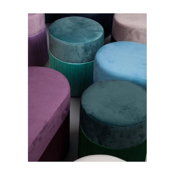 Violetinis pufas su aksominiu užvalkalu "Velvet Atelier-image-4