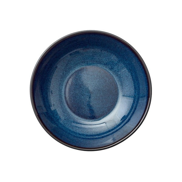 Mėlynos spalvos keraminis dubuo makaronams "Bitz Mensa", ø 20,6 cm
