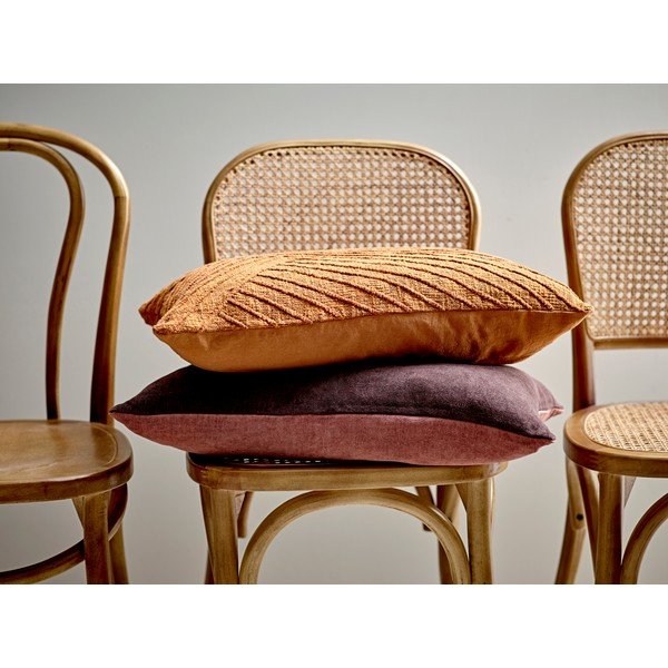 Oranžinė medvilninė pagalvėlė Södahl Amanda, 40 x 60 cm-image-1