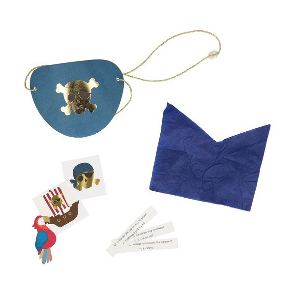 Aksesuarai vakarėliams 3 vnt. Pirate Skulls Surprise Balls – Meri Meri-image-2