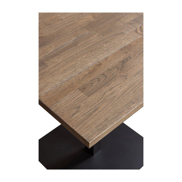 Valgomojo stalas su ąžuolo masyvo stalviršiu 80x80 cm Tablo – WOOOD-image-2