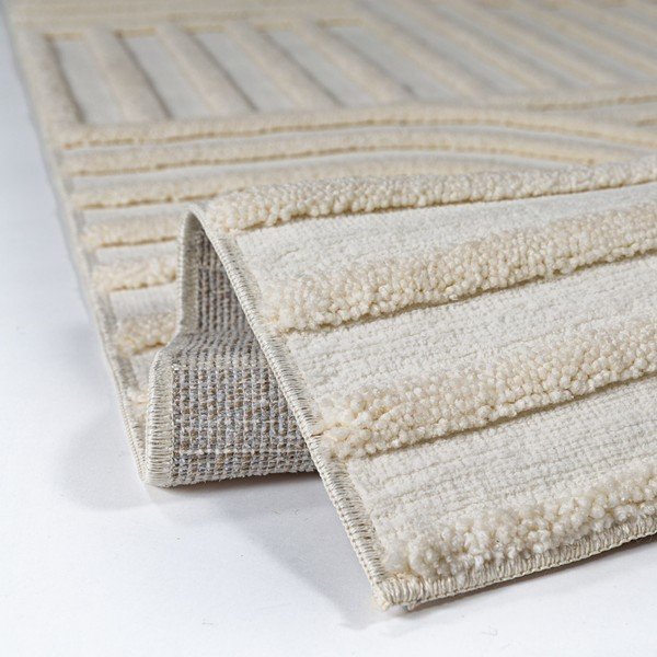 Kreminės spalvos kilimas 133x190 cm Elara – Flair Rugs-image-4