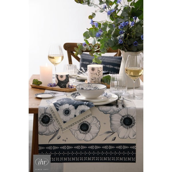 Ekologiškos medvilnės rankšluostis 50x70 cm Holly Flower - IHR-image-1