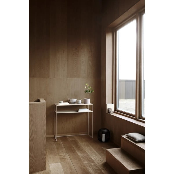 Iš metalo konsolinis staliukas smėlio spalvos 35x85 cm Fera – Blomus-image-4