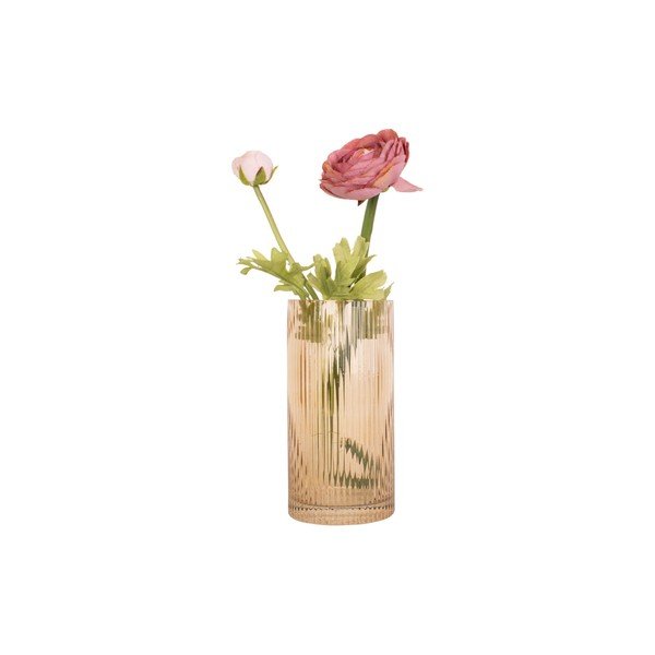 Šviesiai ruda stiklo vaza PT LIVING Allure, aukštis 20 cm-image-2